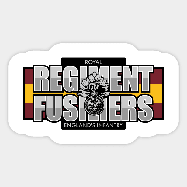 Royal Regiment of Fusiliers Sticker by Firemission45